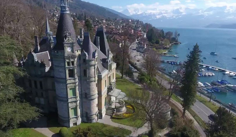 Schloss Hünegg, Hilterfingen, Switzerland, Switzerland